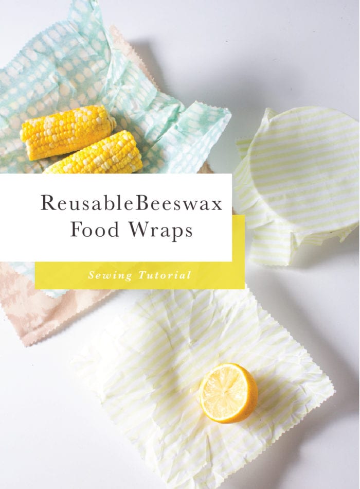 DIY Reusable Beeswax Food Wrap // Closet Core Patterns