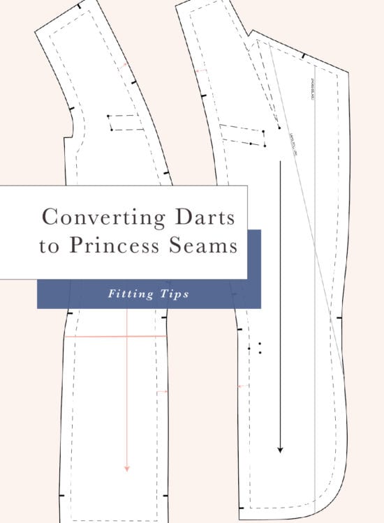 How to Convert a Dart to Princess Seam // Closet Core Patterns