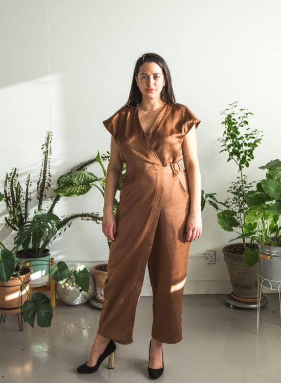 Rachel Comey DIY Jumpsuit // pattern Vogue 1546 // Handmade by Closet Core Patterns