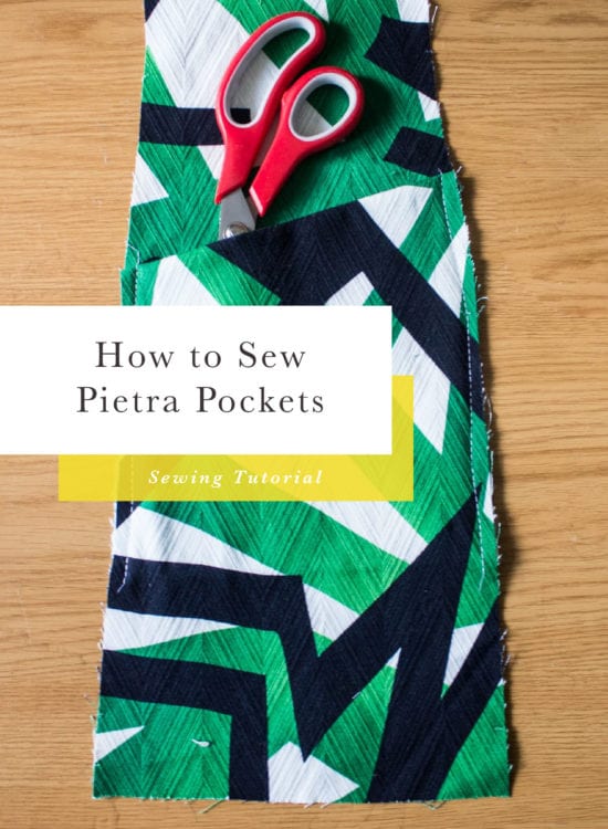 How to Sew the Pietra Pants and Shorts Pockets // Closet Core Patterns